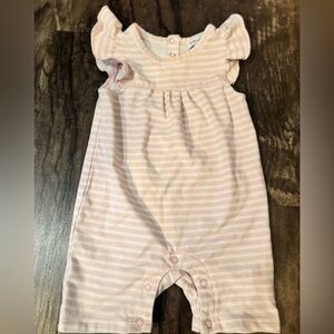 Splendid Blush Striped Baby Romper